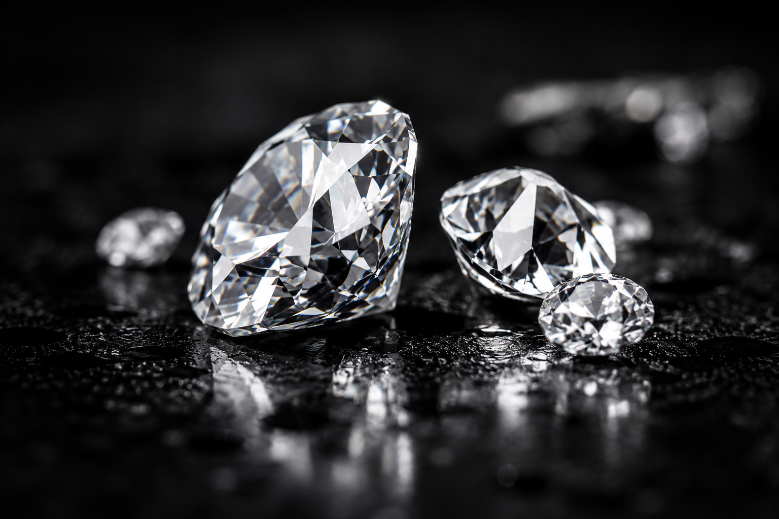 Loose diamonds collection