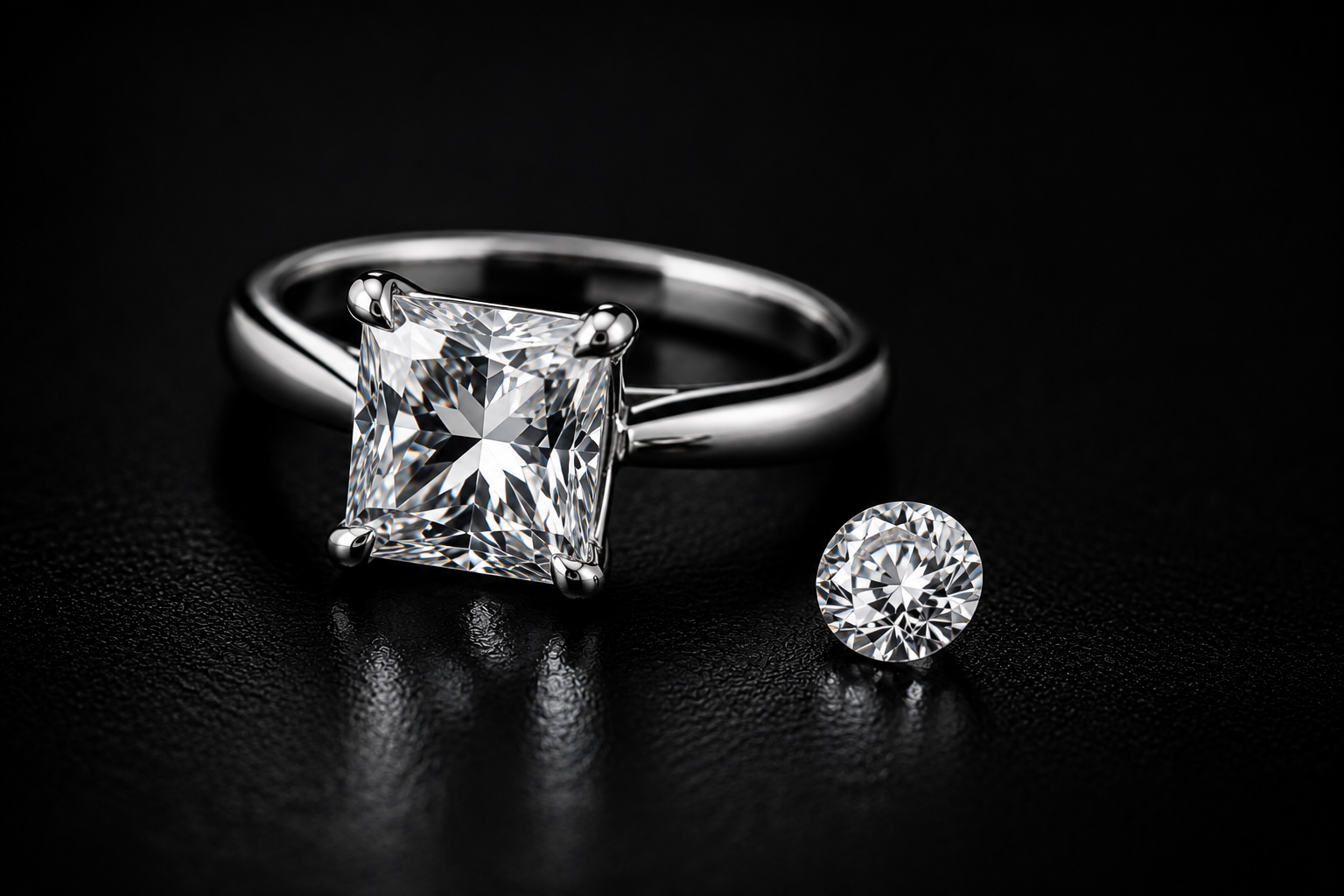 Premium diamond ring — private client acquisition