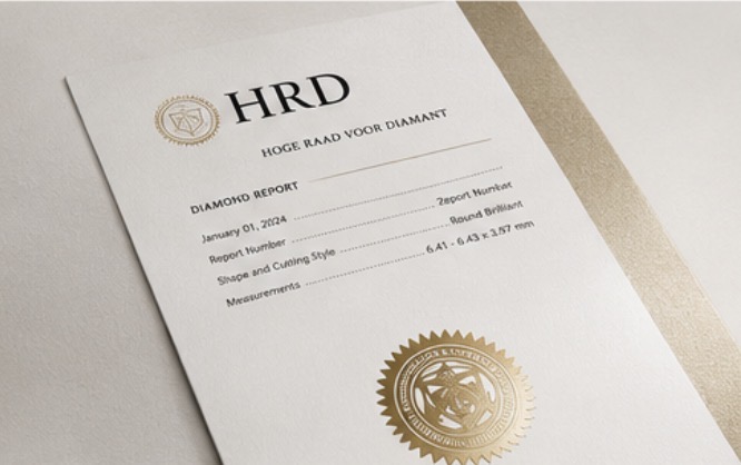 HRD Diamond Certificate | Kether Diamonds