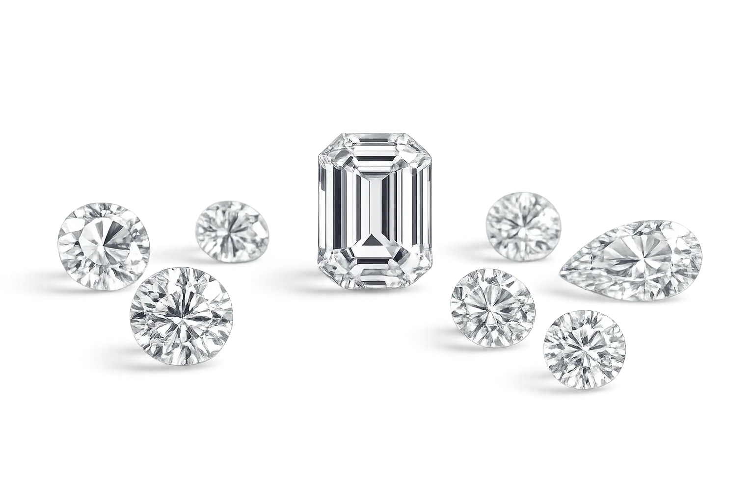 Multi-diamond collection - private client services